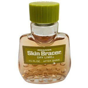 Vintage Mennen Skin Bracer Dry Lime After Shave 1.5 Fl Oz